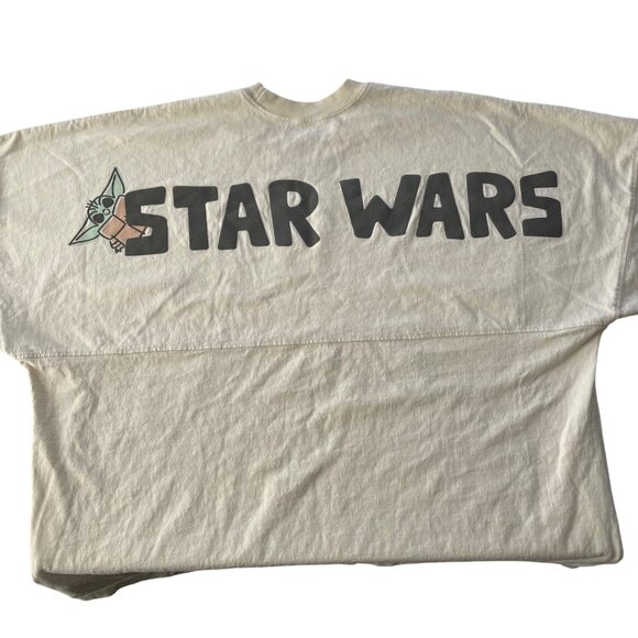 Star Wars Spirit Jersey Wanted Grogu Oversized T-Shirt XXL Disney Parks‎ Unisex - Picture 10 of 12